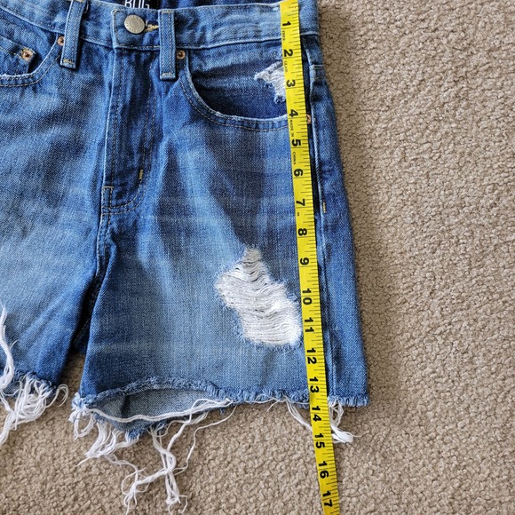 Urban Outfitters BDG Women's‎ High Rise Distressed Shorts. Size 25 - Picture 7 of 7